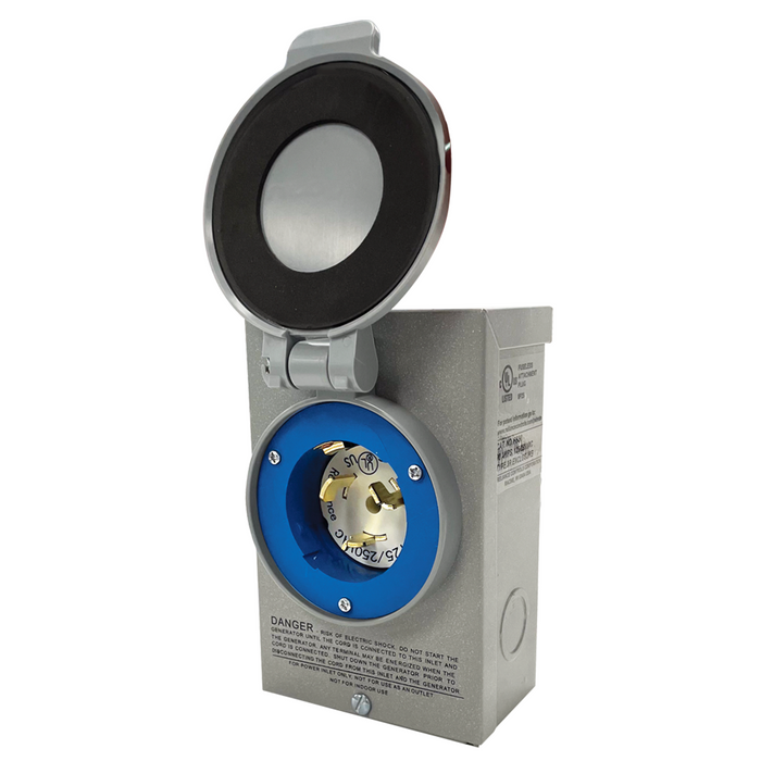 DuroMax XP50PB 50-Amp 12,500-Watt Non-Metallic Power Inlet Box