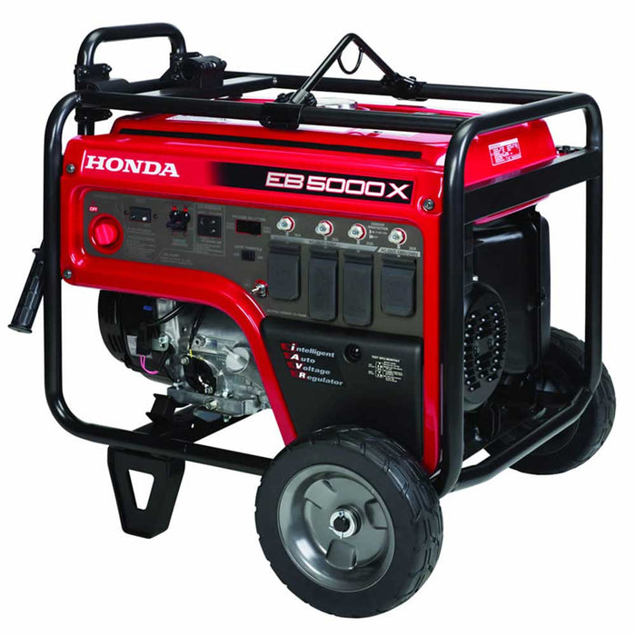 Honda EB5000 5000 Watt 120/240V Gas Industrial Portable Generator W/ CO-Minder