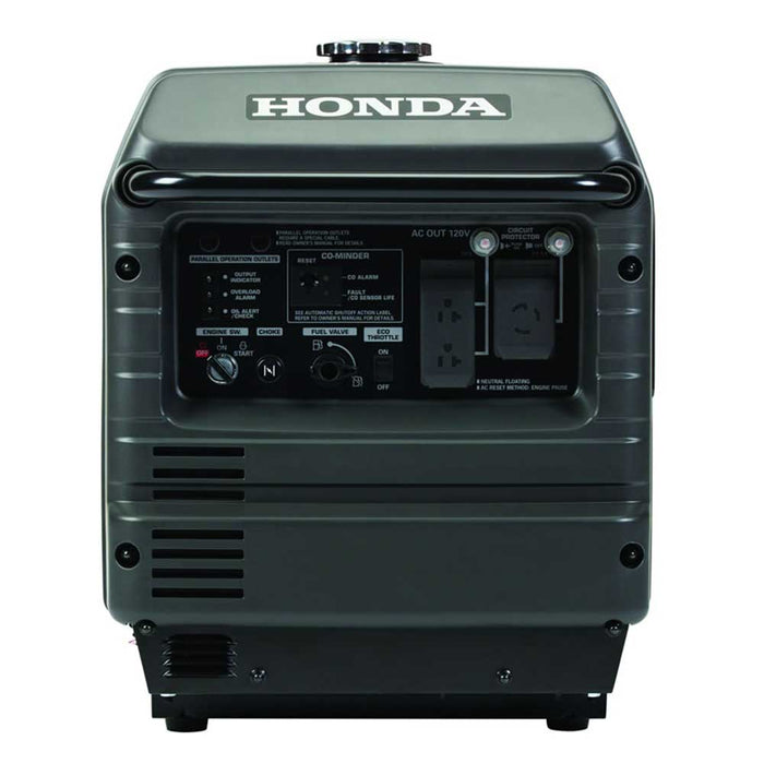 Honda EU3000iS 3,000 Watt Portable Gas Powered Inverter Generator w/ CO-Minder