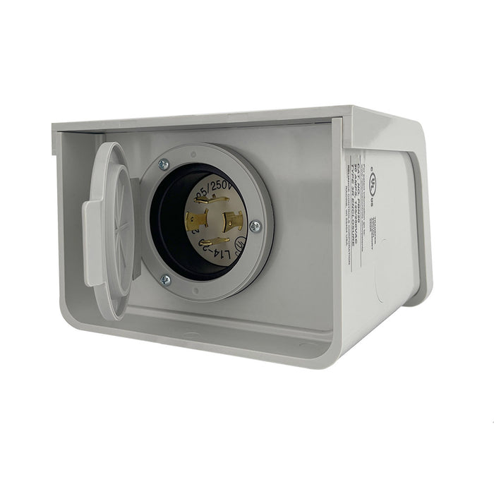 Reliance PBN20 20 Amp NEMA 3R PBN Series Non-Metallic Power Inlet Box