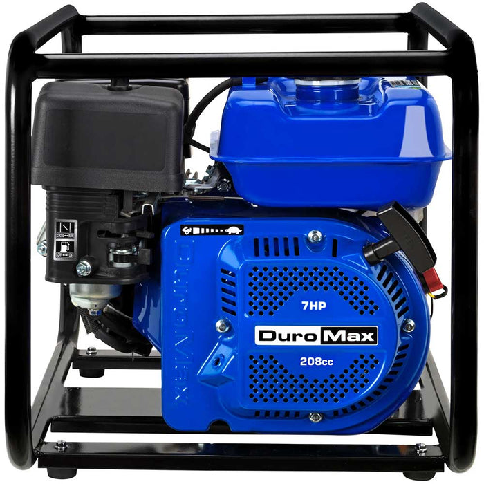 DuroMax XP652WP 208cc 158-Gpm 3600-Rpm 2" Gasoline Engine Portable Water Pump