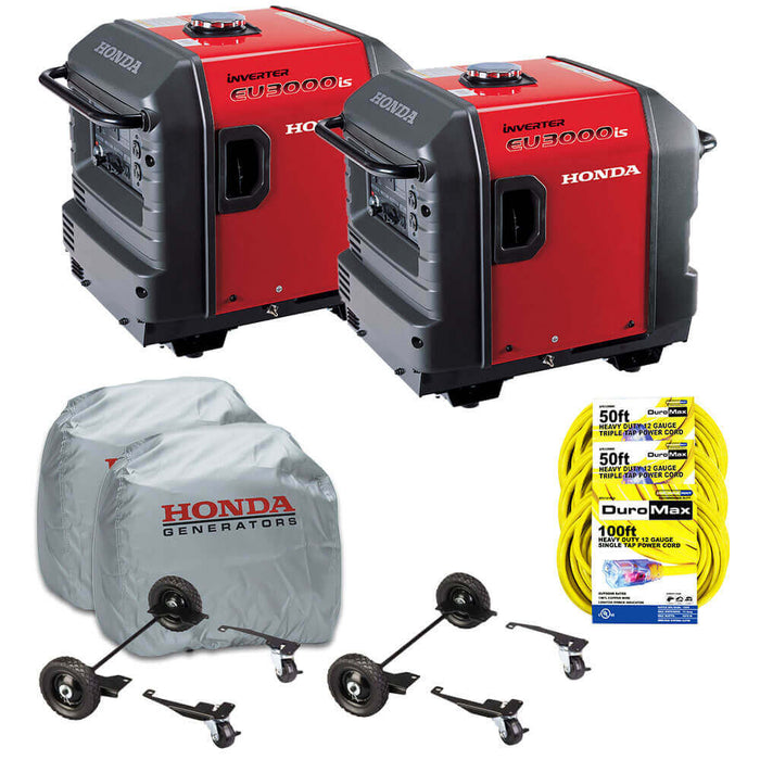 Honda EU3000IS-PKIT 3,000 Watt Portable Gas Powered Inverter Generator - Parallel Kit