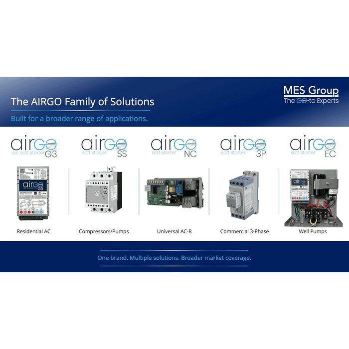 AIRGO G3 8–16A Soft Start Controller for HVAC Systems, Up to 3 Ton