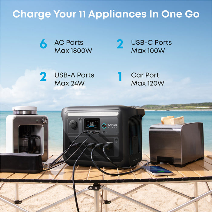 Anker SOLIX C1000X 1056Wh / 1800W  Portable Power Station