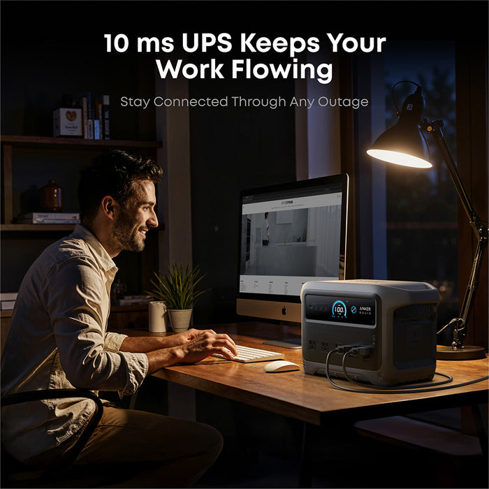 Anker SOLIX C1000 Gen2 2000W/ 1024Wh Portable Power Station