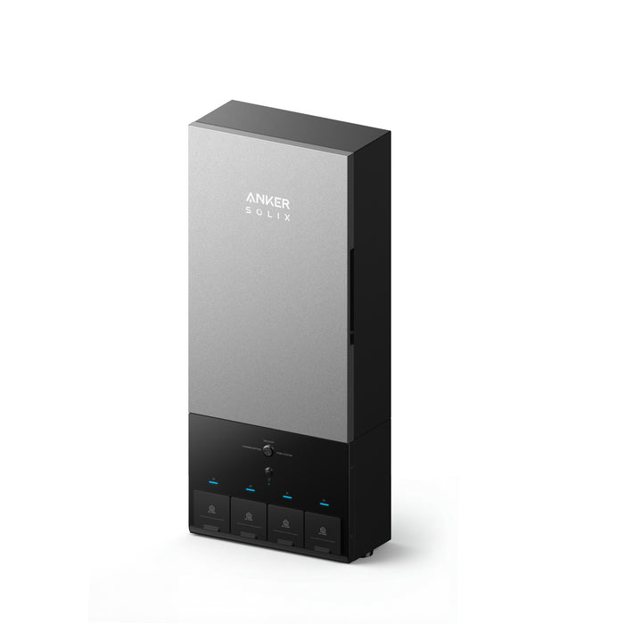 Anker SOLIX AX170J40 Power Dock for E10 Automatic Backup Kit | 10-30kW Turbo Output | Smart Grid & Storm-Guard