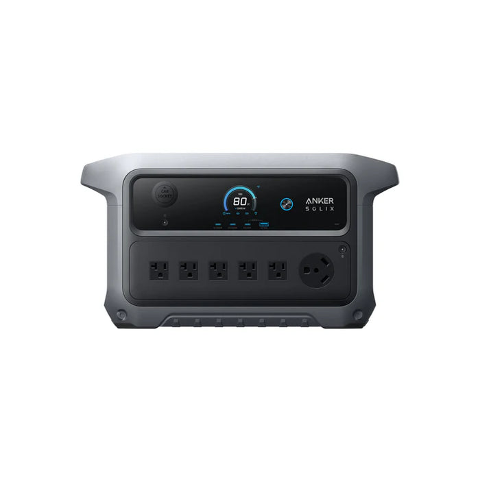 Anker SOLIX B17831A1 C2000 Gen 2 Portable Power Station 2048Wh w/ Expansion Battery