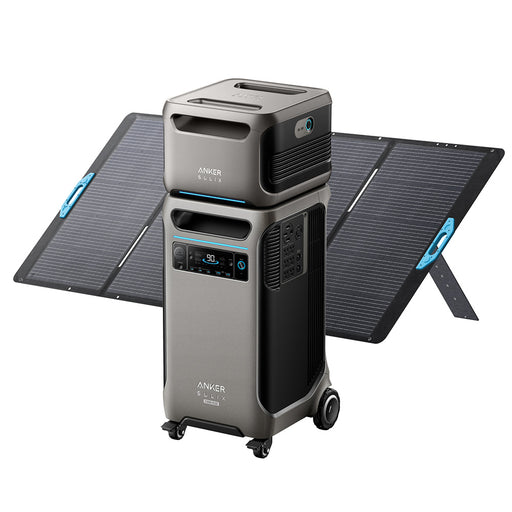 Anker SOLIX F3800 + Expansion Battery + 400W Portable Solar Panel