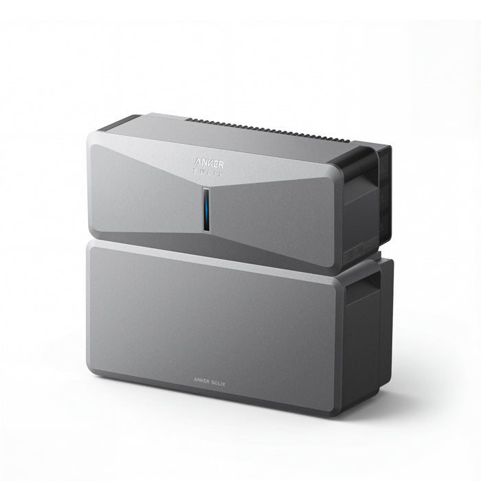 Anker SOLIX E10 B17E1141 Whole Home Backup System | 6kWh LiFePO4 Battery | 10-30 kW Turbo Output | Smart Grid & Storm-Guard