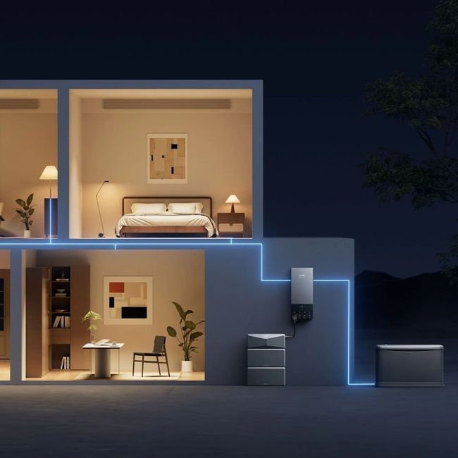 Anker SOLIX B17E114C E10 Infinite Backup Kit | 12kWh LiFePO4 Battery | 5X Backup Time | Smart Control & Outdoor-Ready
