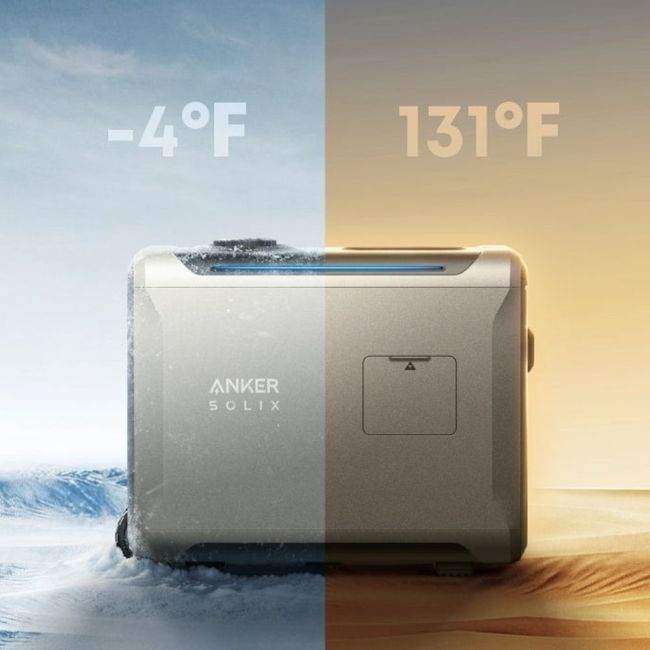 Anker SOLIX B17E114C E10 Infinite Backup Kit | 12kWh LiFePO4 Battery | 5X Backup Time | Smart Control & Outdoor-Ready