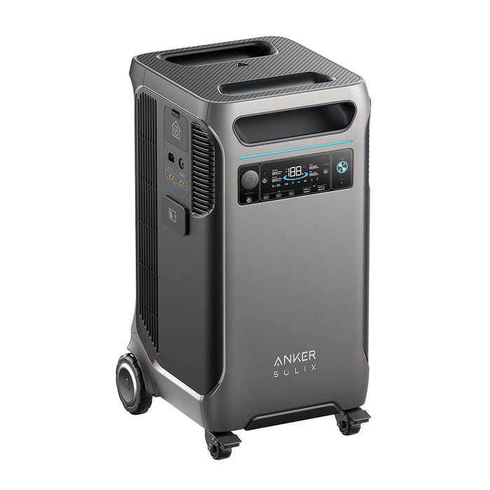 Anker SOLIX F3800 3840Wh | 6000W Portable Power Station w/ EV Charging Adapter