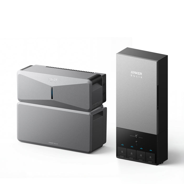 Anker SOLIX G17E1144 E10 Automatic Backup Kit | 6kWh LiFePO4 Battery | 10-30kW Turbo Output | Smart Grid & Storm-Guard