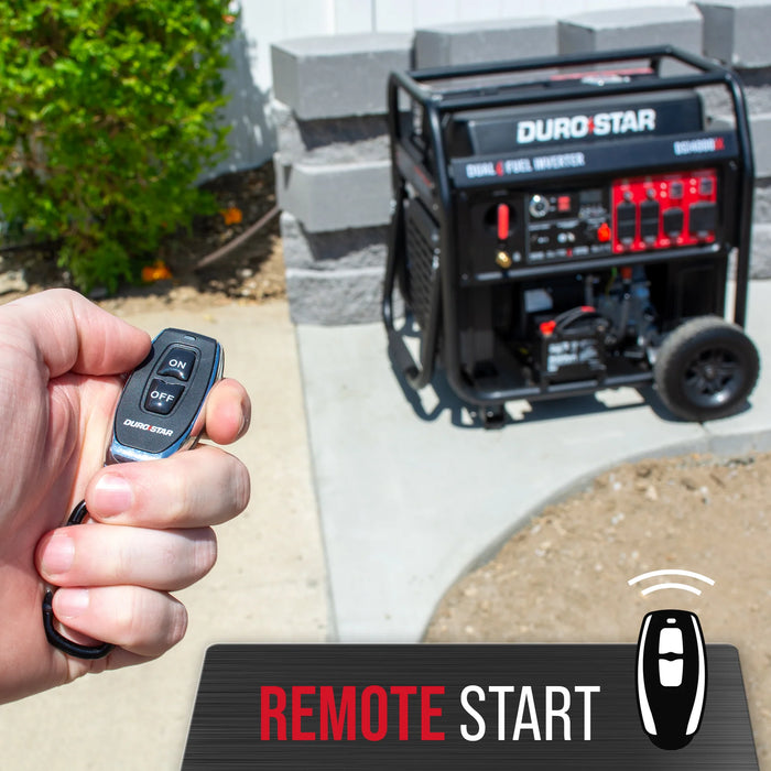 DuroStar 14,000 Watt Dual Fuel Open Frame Digital Inverter Generator