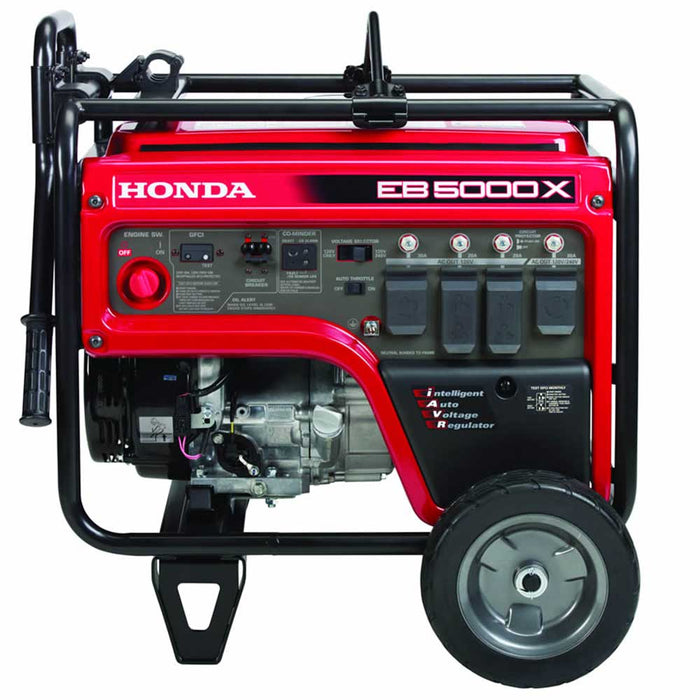 Honda EB5000XK3AN2 7,000 Peak Watt Gas Generator HD Frame w/ CO Minder