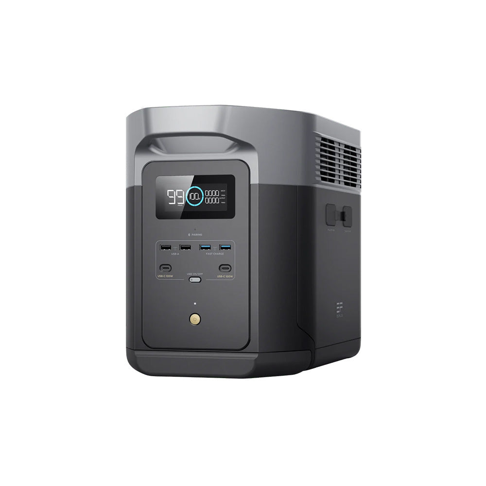 新品同様EcoFlow DELTA 2 MAX 2048wh専用ケース付き EcoFlow EFDELTA2Max-US 2048 Wh DELTA 2 MAX LiFePO4 Portable