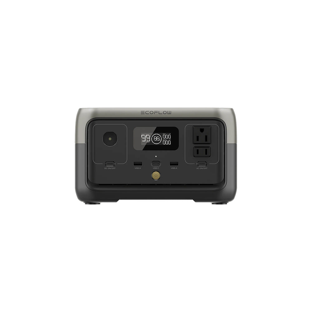 EcoFlow ZMR600-US 256 Wh RIVER 2 LiFePO4 Portable Power Station 