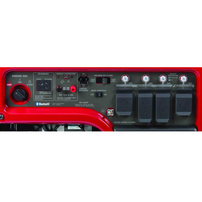 Honda 669060 EM6500S 6,500W 120/240V Electric Start Portable Generator w/ CO-Minder 49-State