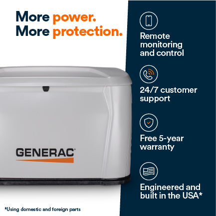Generac 7329 28kW Air-Cooled Whole Home Standby Generator