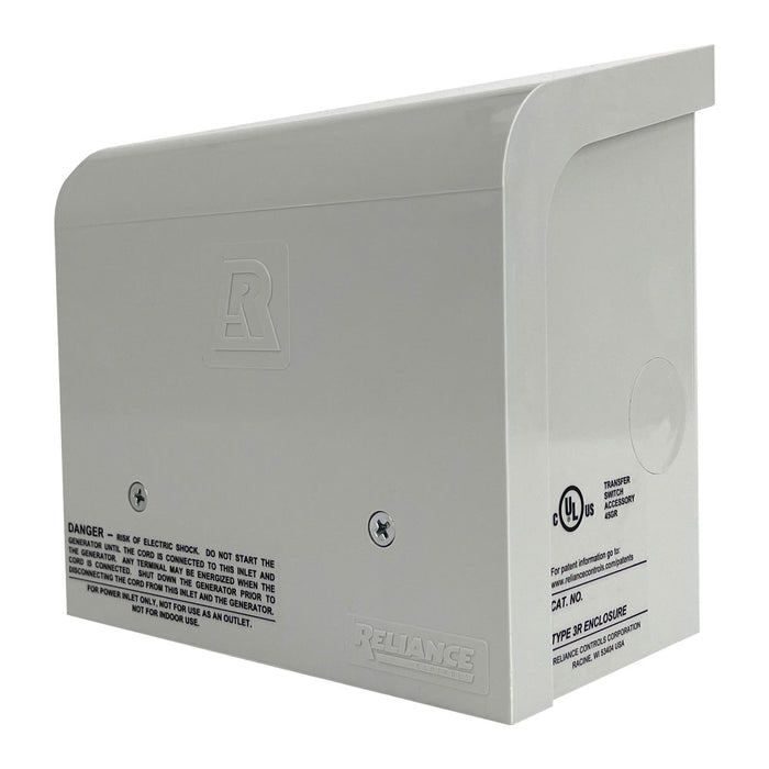 Reliance PBN30 30 Amp NEMA Non-Metallic Power Inlet Box w/ L1430 Confi ...