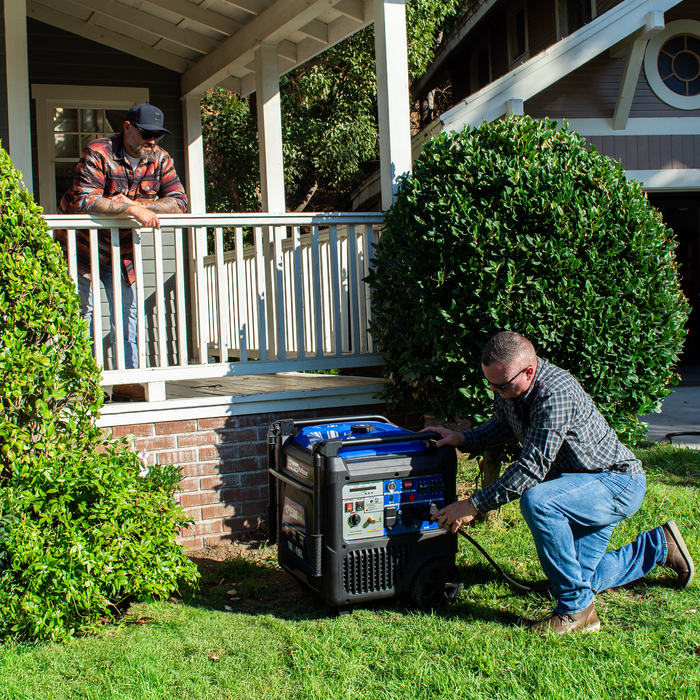 DuroMax XP9500iHT 9,500 Watt Portable Tri Fuel Inverter Generator - Quiet, Low THD