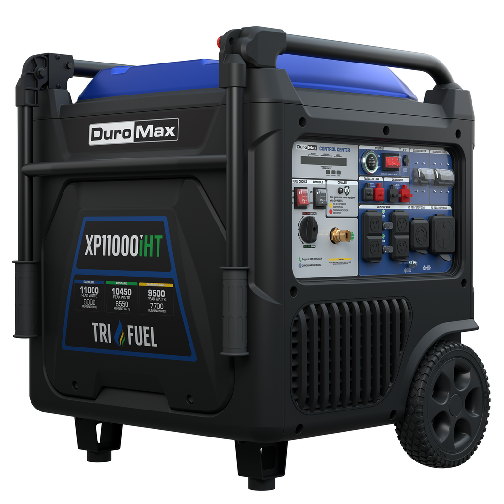 DuroMax XP11000iHT 11,000 Watt Portable Tri Fuel Inverter