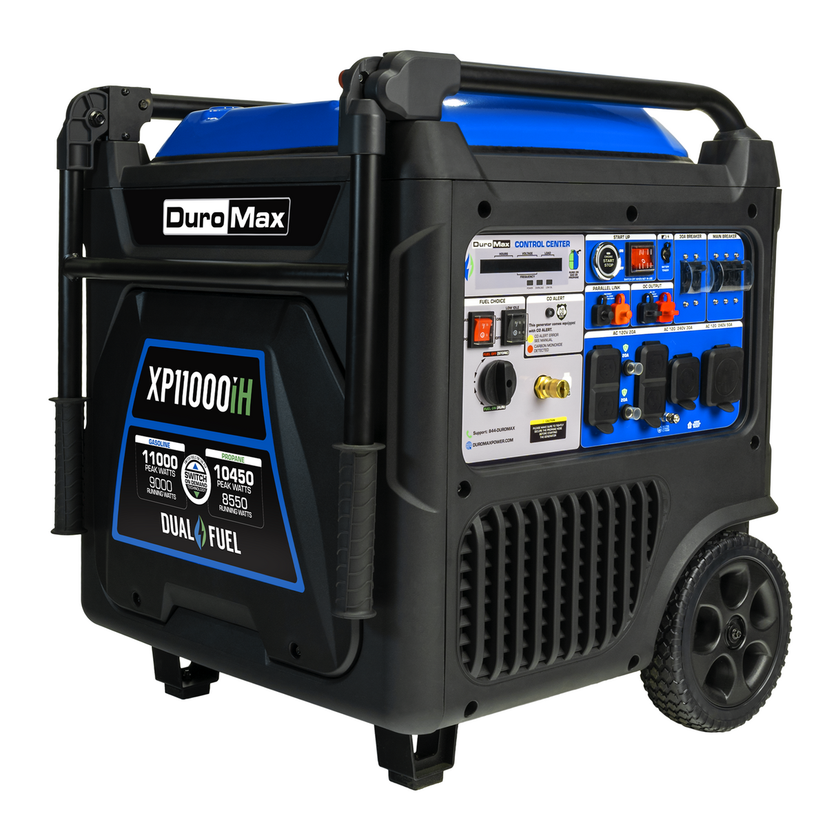 DuroMax XP11000iH 11,000 Watt Portable Dual Fuel Inverter