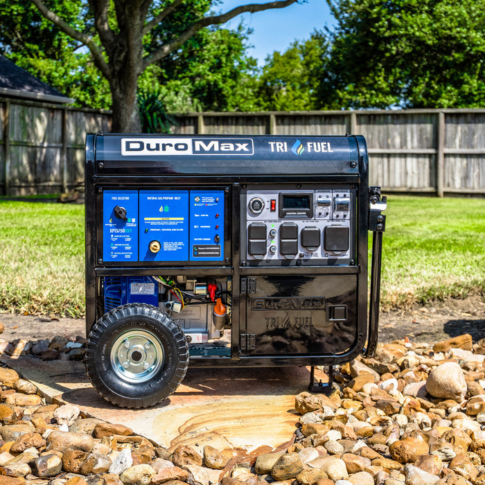 DuroMax XP13750HXT 13,750 Watt Tri Fuel Portable HXT Generator w/ CO Alert
