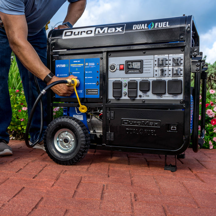 DuroMax XP17500HX 17,500 Watt Dual Fuel Portable HX Generator w/ CO Alert