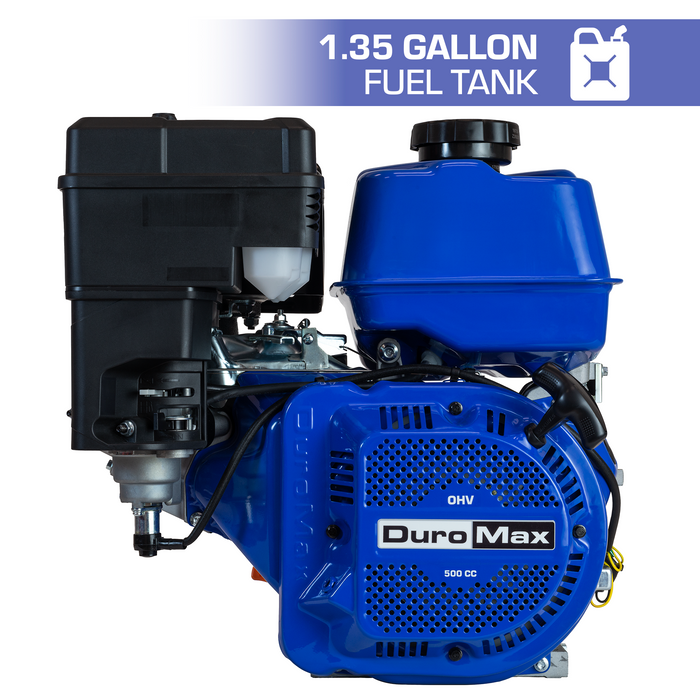 DuroMax XP20HP 500cc 1-Inch Shaft Recoil Start Gasoline Engine — Electric  Generator Depot