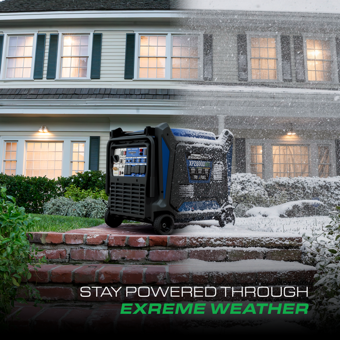 DuroMax XP28000iHT 28,000 Watt Tri Fuel Portable Inverter Generator w/ CO Alert