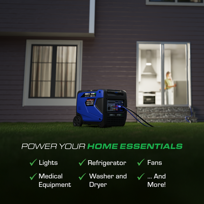 DuroMax XP7000iHT 7,000 Watt Portable Tri Fuel Inverter Generator