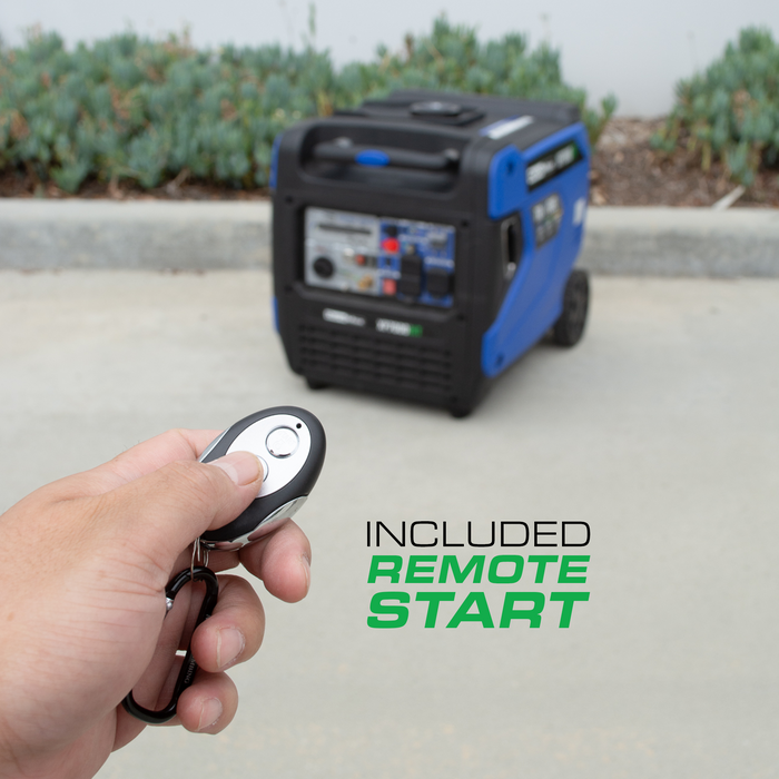 DuroMax XP7000iHT 7,000 Watt Portable Tri Fuel Inverter Generator - Quiet, Low THD