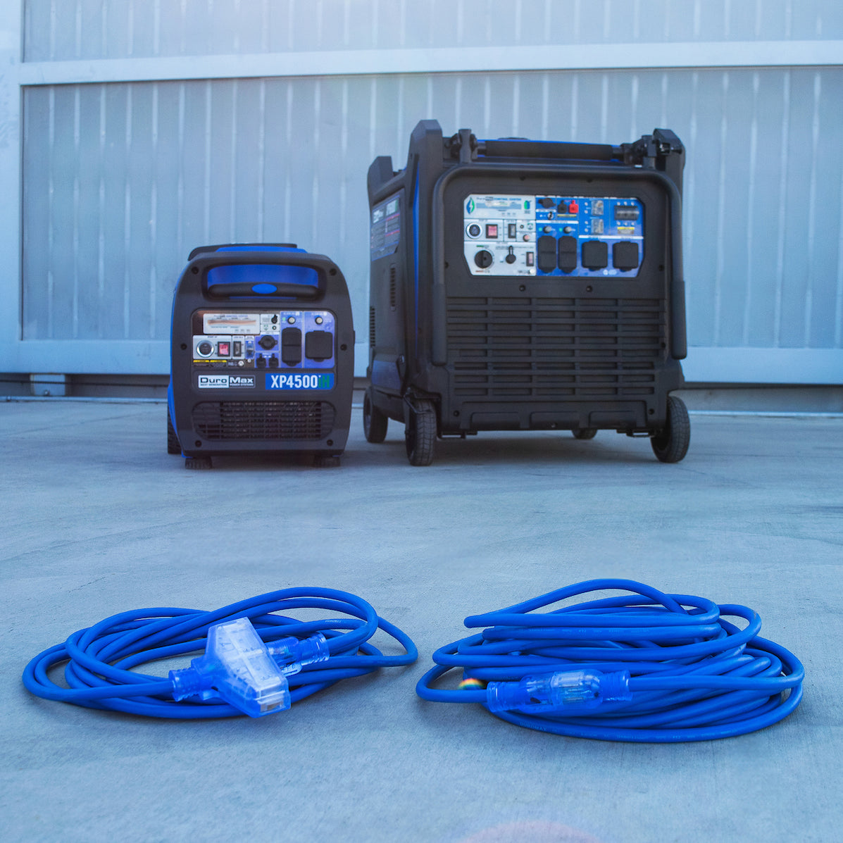 DuroMax XPX10100A Heavy Duty SJEOOW 100-Foot 10 Gauge Blue Single Tap ...