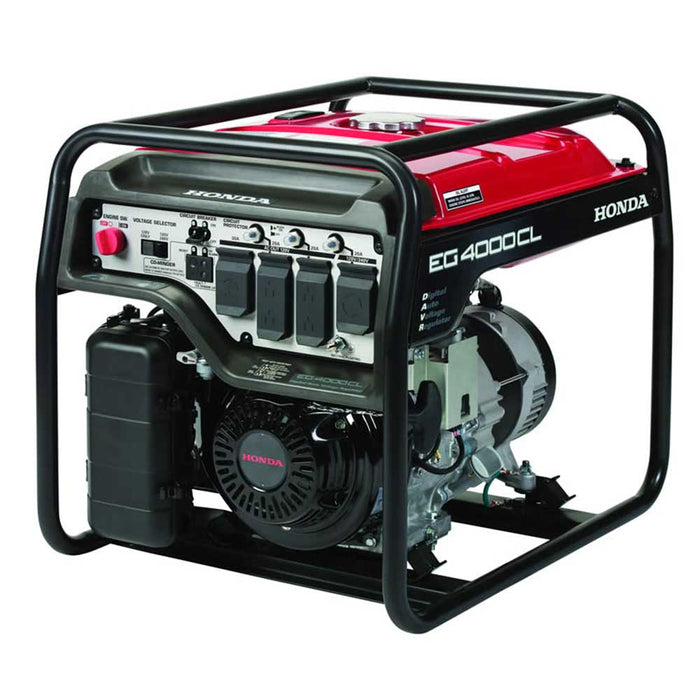 Honda EG4000CL4000 Watt Portable Gas Power Generator w/ CO-Minder