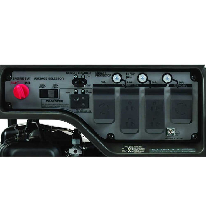 Honda EG4000CL4000 Watt Portable Gas Power Generator - Scratch and Dent