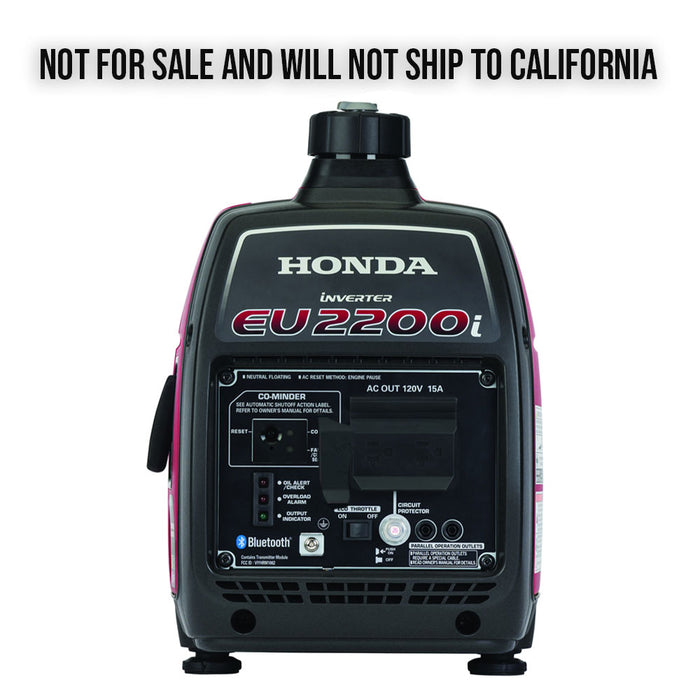 Honda EU2200ITAN1 2200W 120V Super Quiet Inverter Generator - Scratch and Dent