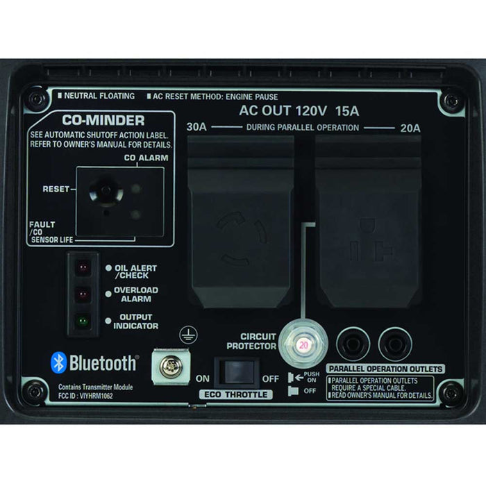 Honda EU2200ITAN1 2200W 120V Super Quiet Inverter Generator - Scratch and Dent