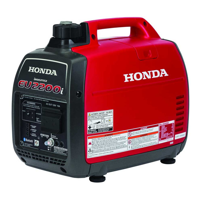 Honda EU2200i 2,200 Watt Quiet Gas Powered Portable Inverter Generator w/ CO-Minder - Reconditioned
