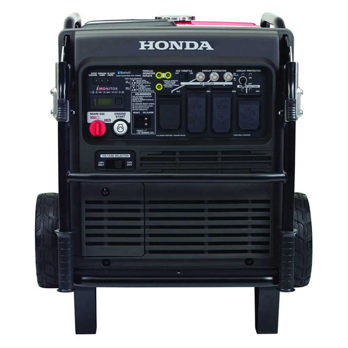 Honda EU7000IS 7,000 Watt 120V/240V Portable Gas Powered Inverter Generator w/ CO-Minder