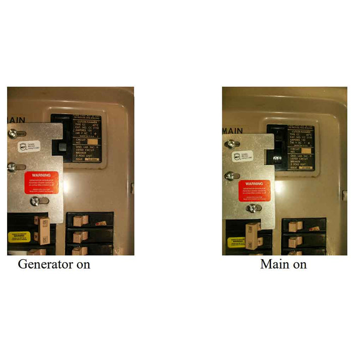GenInterlock EAT-CH200XA Generator Interlock Kit Breaker Panel 150/200 Amp Panels Eaton / Cutler Hammer