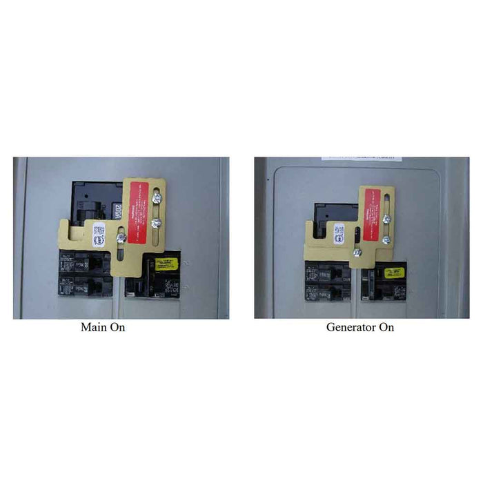 GenInterlock SIE-P2 Generator Interlock Kit Breaker Panel 150/200 Amp Panels Siemens and Murray