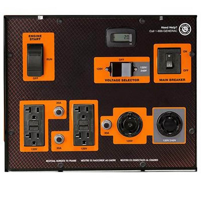 Generac XD5000E 5500-Watt Electric Start Diesel Power Portable Generator