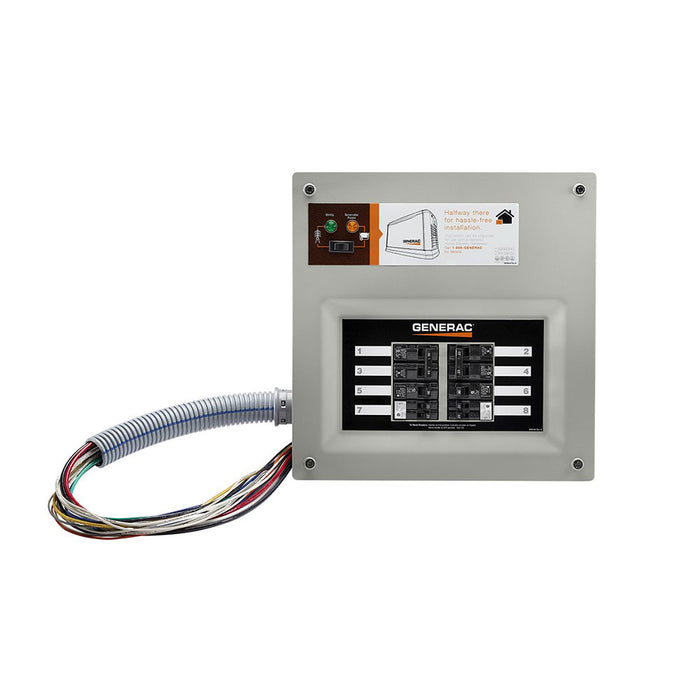 Generac 9854 50 Amp 10 Circuit HomeLink Upgradeable Manual Transfer Switch