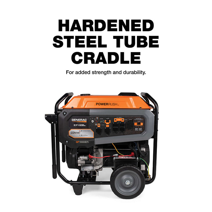 Generac GP18000E 18000 Watt Gasoline  Portable Generator w/ Cosense Technology