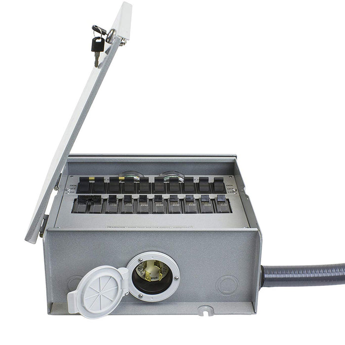 Reliance R510A 120/240V 50 Amp 10 Circuit Pro/Tran-2 Outdoor Transfer Switch