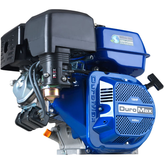 DuroMax XP18HP 440cc 3600 RPM 1" Recoil Start Horizontal Gas Powered Engine