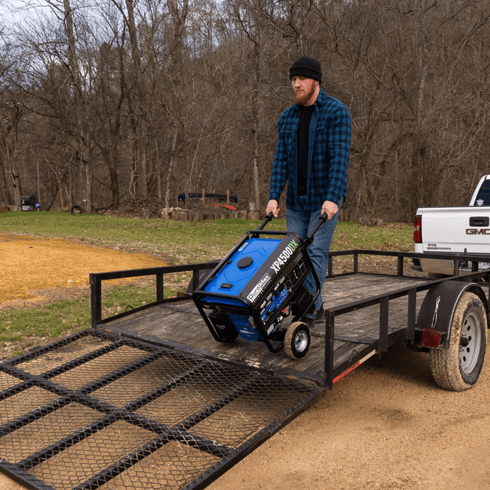 DuroMax XP4500DX 4,500 Watt Dual Fuel Gas Propane Portable Generator w/ CO Alert