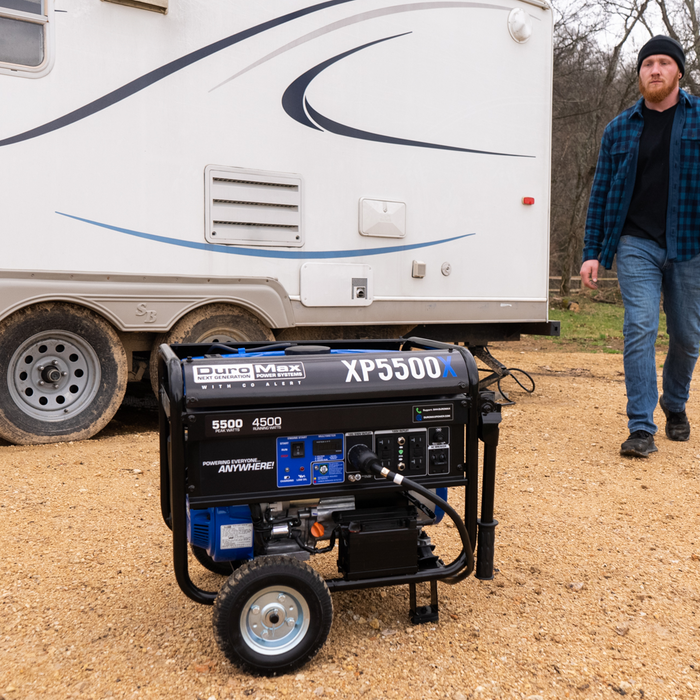 DuroMax XP5500X 5,500 Watt Gasoline Portable Generator w/ CO Alert