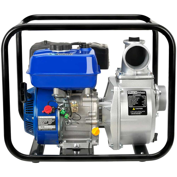 DuroMax XP650WP 208cc 220-Gpm 3" Gasoline Engine Portable Water Pump